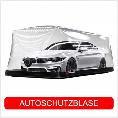 Autoschutzblase für Innen- und Außenlagerung